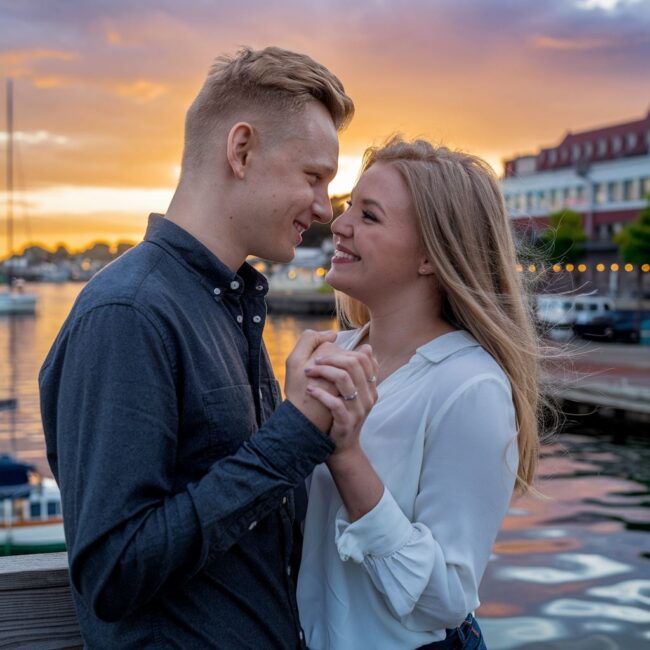 Randka nad morzem Gdynia