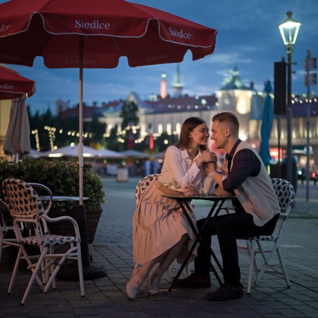 romantyczna atmosfera Siedlce