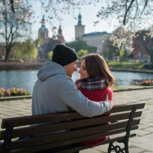 spacer po parku Pruszków
